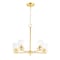 Maxim Lighting Corona 5-Light Chandelier 10205CLSBR - alternate 1